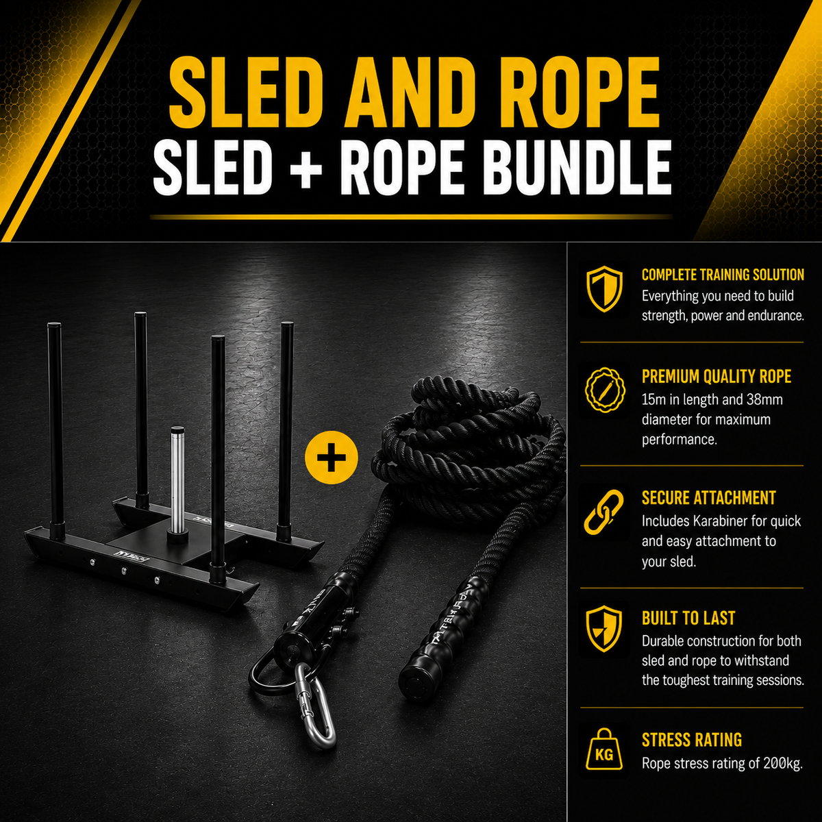 Sled and Rope